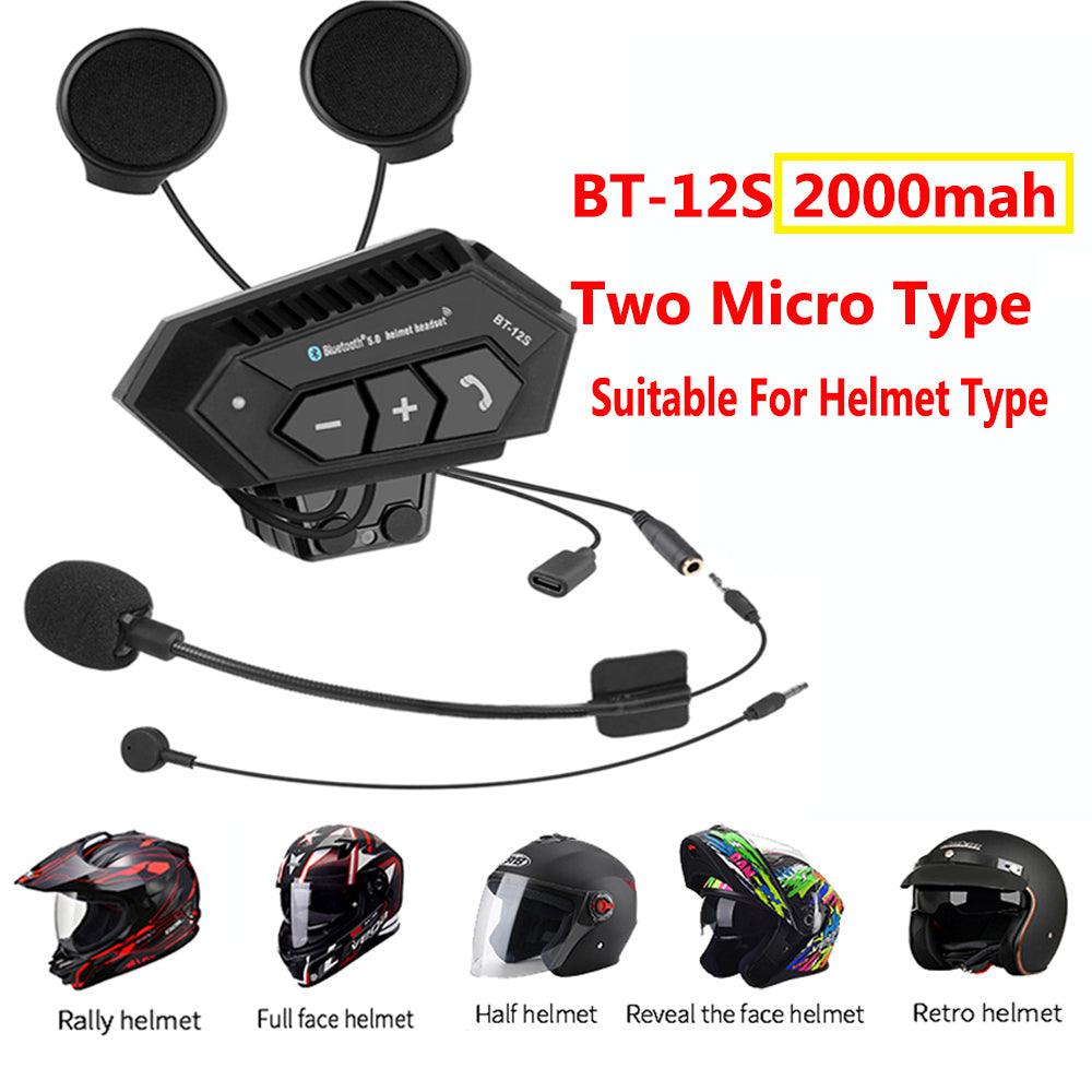 Motorcycle Bluetooth Helmet Headset - Pryltorpet.se